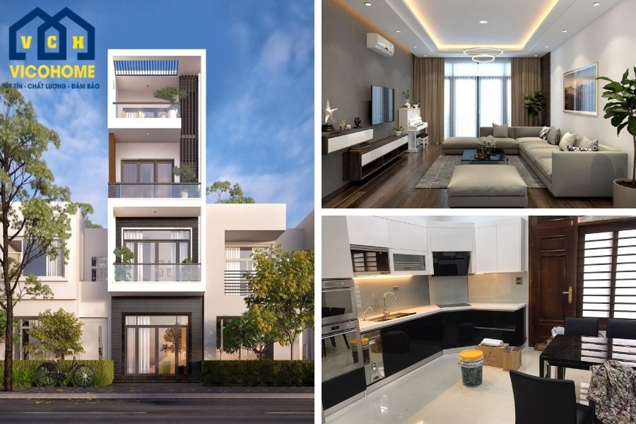 bản thiết kế nhà 4 tầng