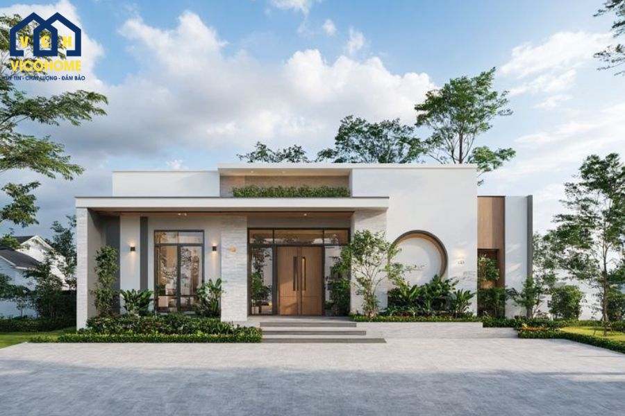 báo giá nhà khung thép 1 tầng