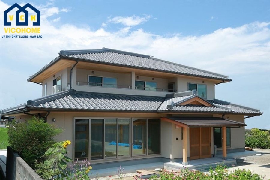 các kiểu nhà mái nhật
