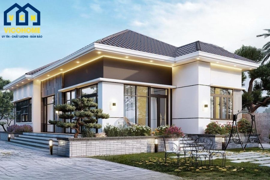 kích thước sảnh nhà mái nhật