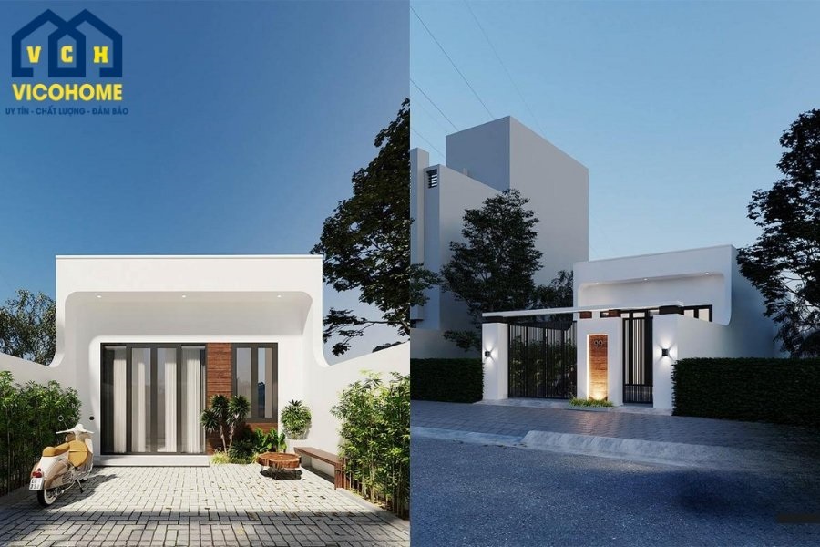 kiểu nhà 1 tầng đẹp