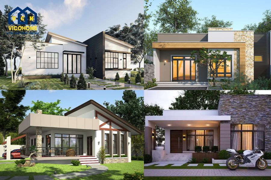 mẫu nhà 1 tầng 10x15m