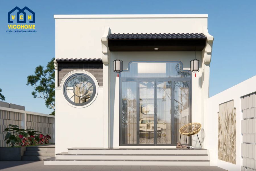 mẫu nhà 1 tầng 5x20