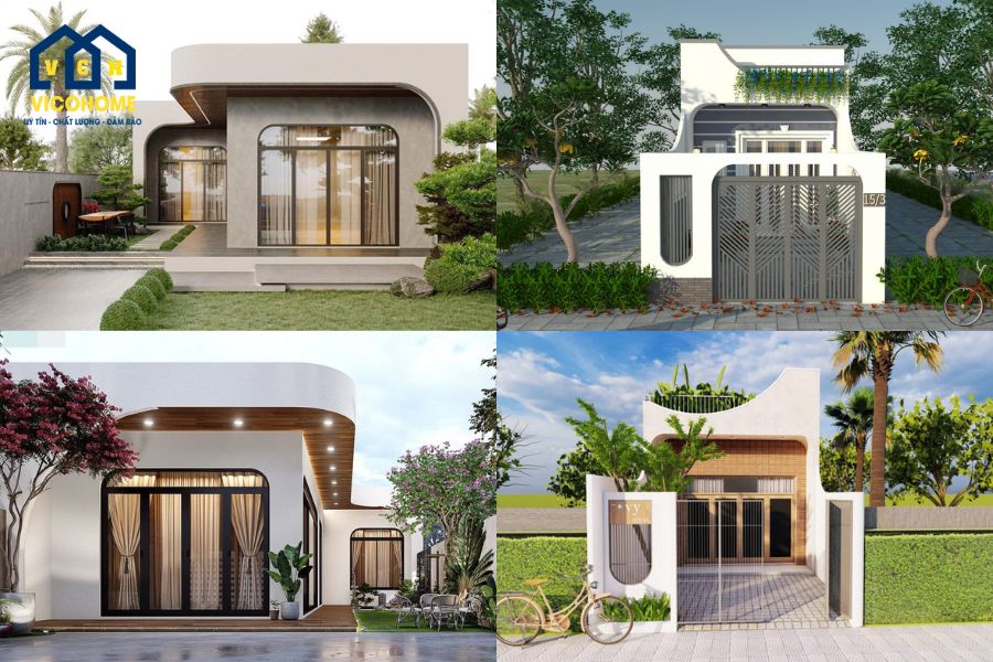 mẫu nhà 1 tầng đẹp hiện đại