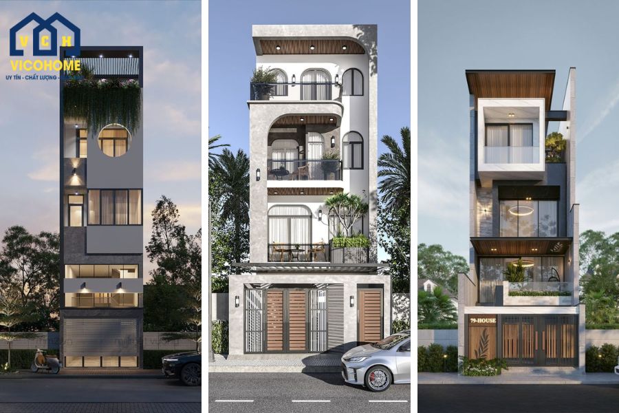 Top 25+ mẫu nhà 4 tầng đẹp nhất 2025 - Thiết kế hiện đại và tiện nghi
