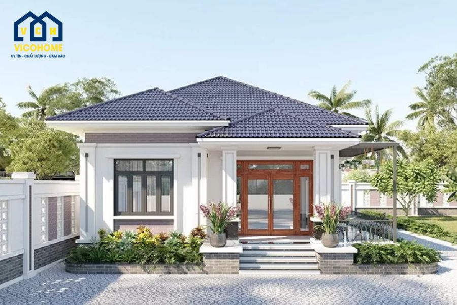 mẫu nhà 7x12m 1 tầng