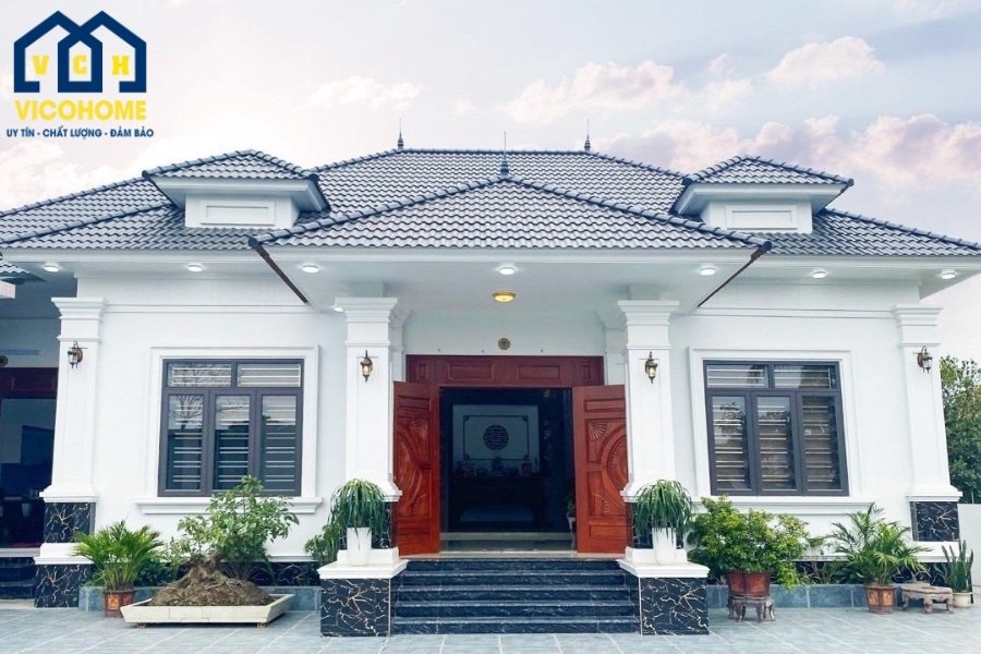 mẫu nhà mái nhật cấp 4