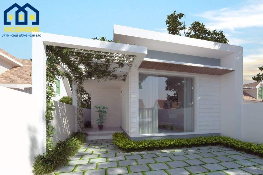 mẫu thiết kế nhà 5x12m 1 tầng