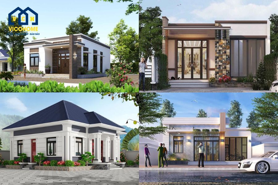 nhà 1 tầng 100m2