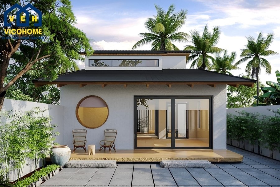 nhà 1 tầng 60m2