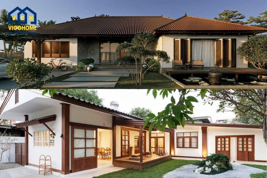 nhà 1 tầng kiểu nhật