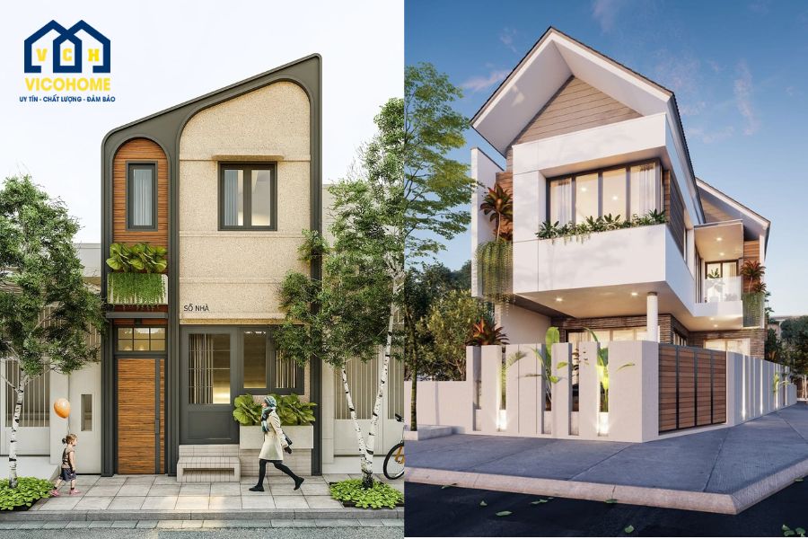 Nhà 2 tầng 6x20