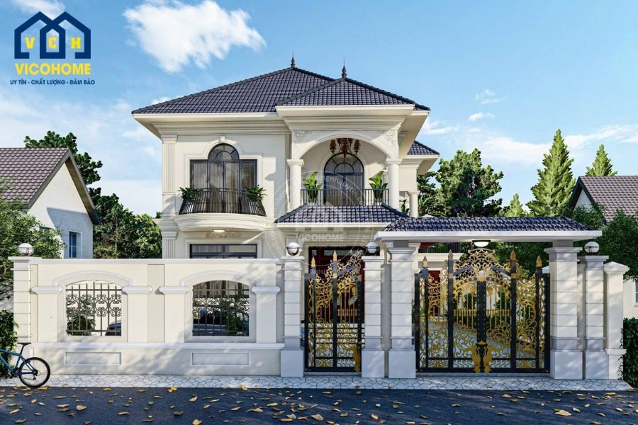 nhà 2 tầng mặt tiền 10m