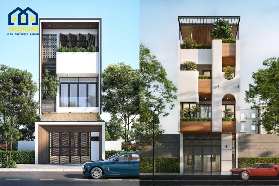 nhà 3 tầng 5 phòng ngủ