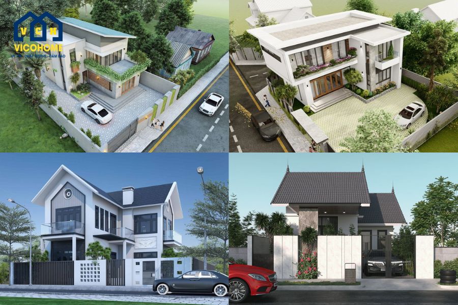 nhà chữ l 2 tầng 700 triệu