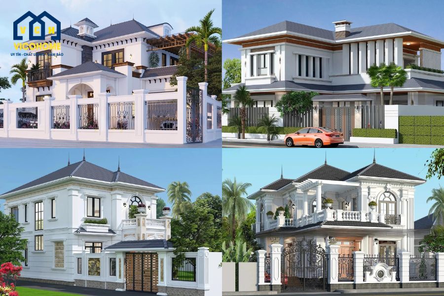 nhà mái nhật 5 phòng ngủ