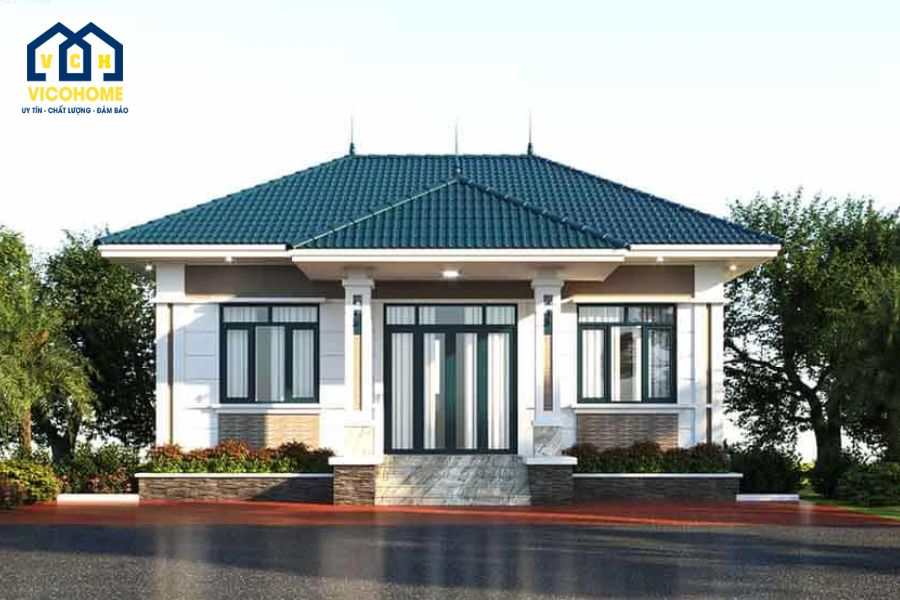 nhà mái nhật 600 triệu