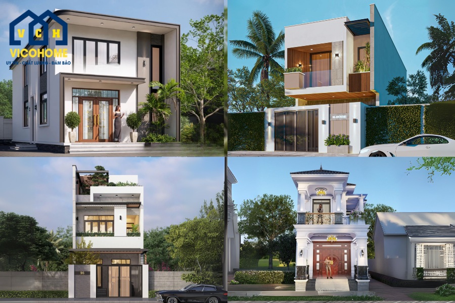 Khám phá 27 mẫu nhà mặt tiền 6m 2 tầng đẹp và tối ưu không gian sống