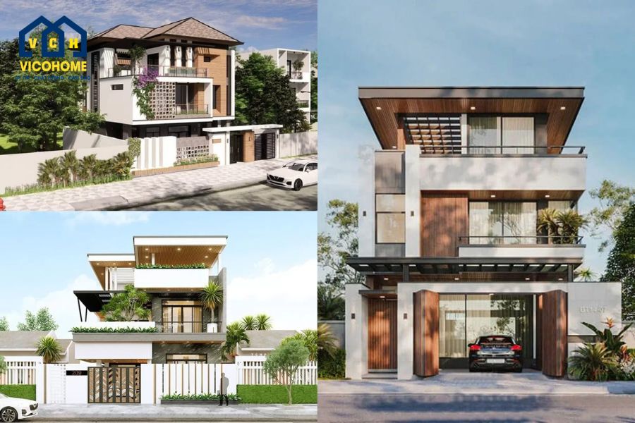 thiết kế nhà 3 tầng