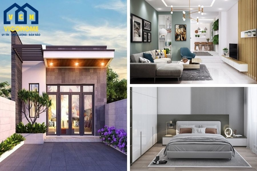 cải tạo nhà cấp 4 60m2