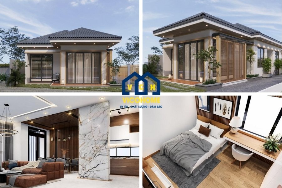 cải tạo nhà cấp 4 thành biệt thự