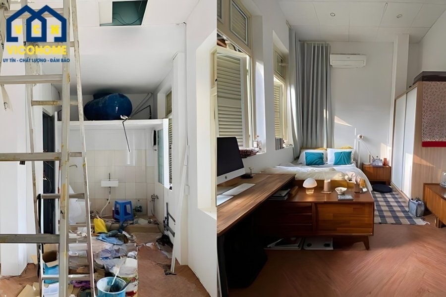 thiết kế cải tạo nhà cấp 4