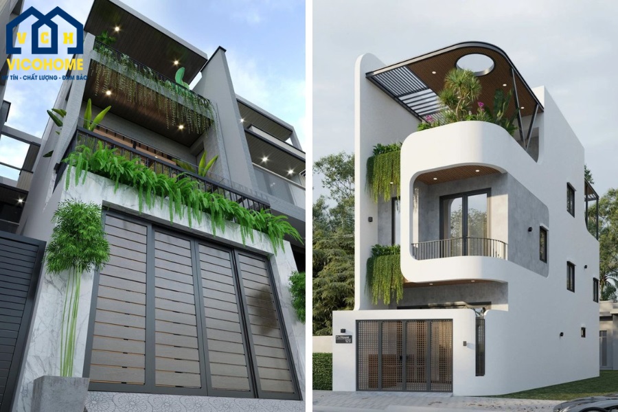 nhà phố hiện đại