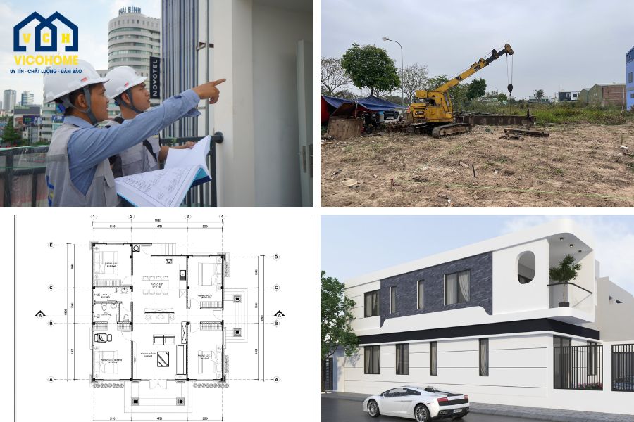 Khảo sát xây dựng nhà phần thô